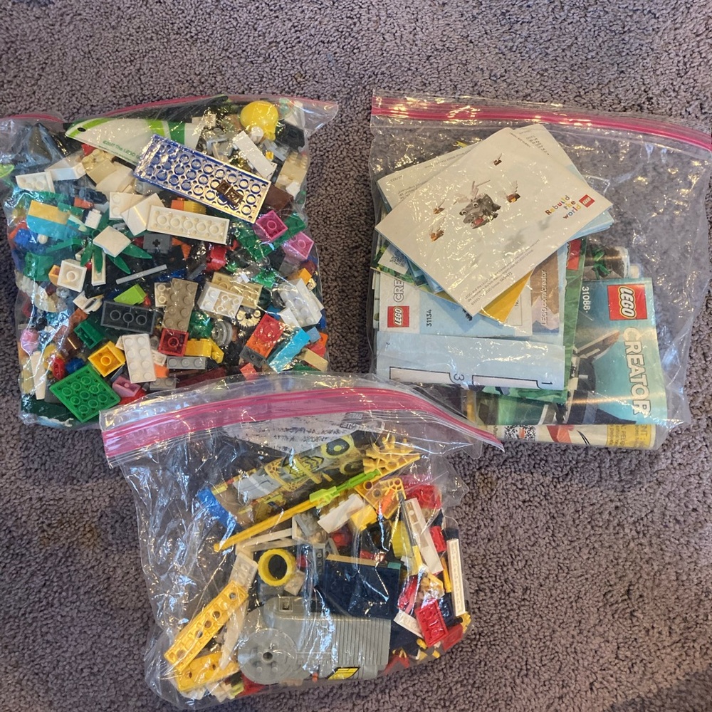 LEGO Colorful Building Pieces Collection